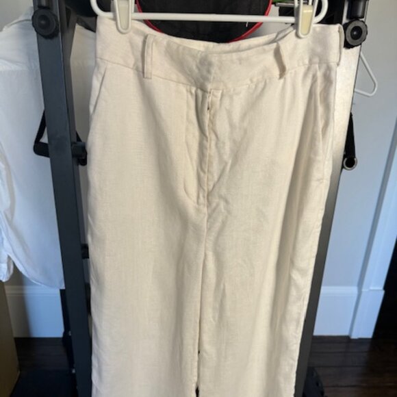 Zimmerman White Linen Trousers - Picture 3 of 9